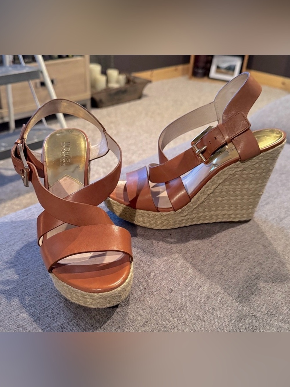 Michael Kors Giovanna wedge sandals